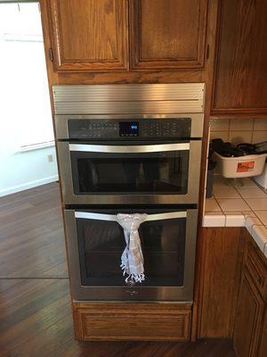 New wall oven install.