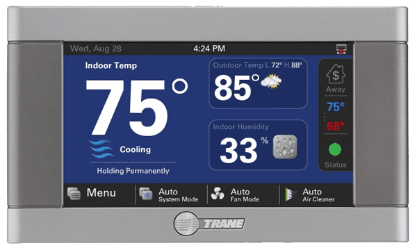 Trane 820 Smart Control Thermostat