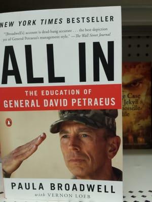 Disgraced biography... ends up at the Dollar Tree