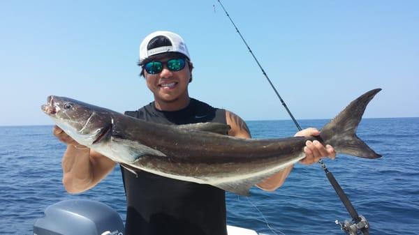 Alex with a nice Cobia