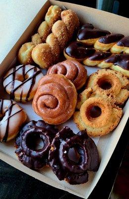 Sam's Donuts: regular mixed dozen, $13