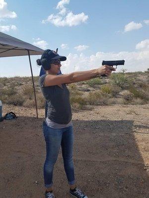 Women's basic handgun