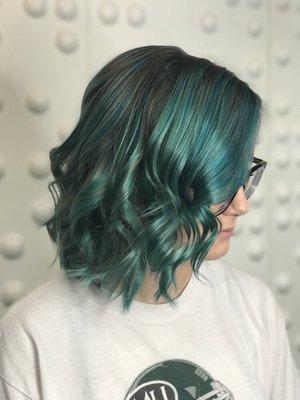 Vivid haircolor