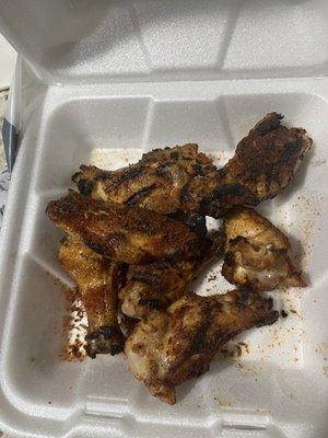 Leftover wings from their 12 piece. HUGE!