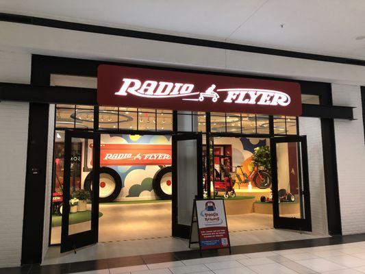 A big store in Woodfield Mall.