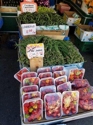 More peppers and greens.