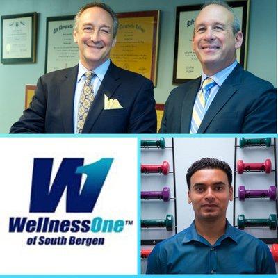 Meet the Wellness One Team, Drs. Elliot & David Foster, Chiropractors. and Dr. Haider Rizvi, DPT