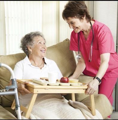 Our caregiver specialize with assisting client with non-medical home care.