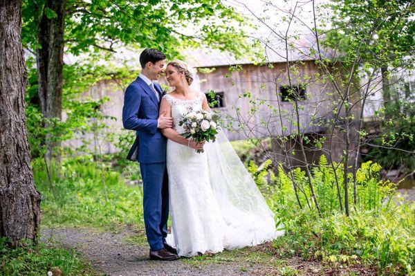 Wedding dress hemmed and altered at the top