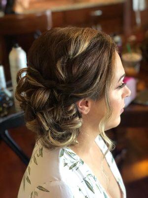 Wedding hair