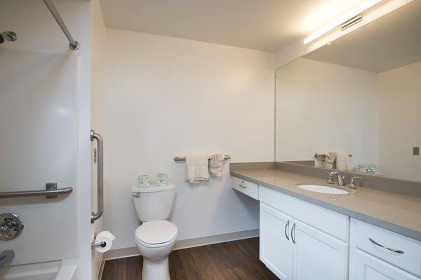 Apartment bathroom