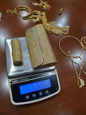 18k gold purse w/ lipstick holder and diamonds weighing over 3lbs. !!!