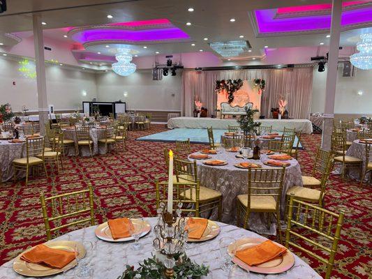 Bay Area Indian Wedding Decorations - Engagement Event