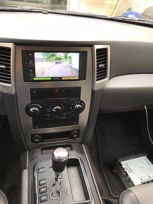 Jeep Rearview Camera Install