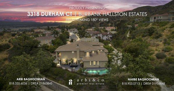 3318 Durham Court Burbank - Our effective marketing landed a buyer before MLS. Listed for $2,299,000