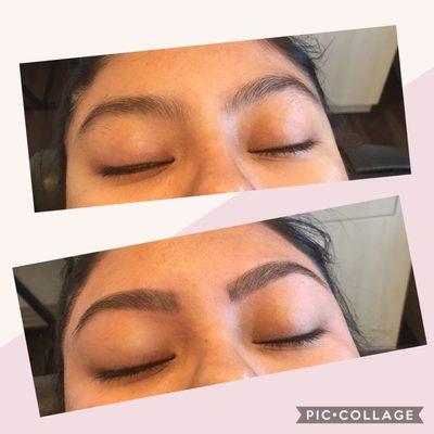 IBROWS Threading before & after