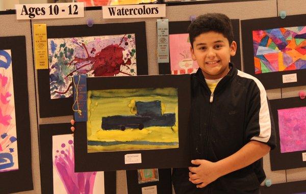 Members participate in our Annual Art Exhibition at South Lake Mall