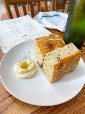 Rosemary sourdough focaccia