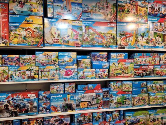 A small sample of our Playmobil wall.