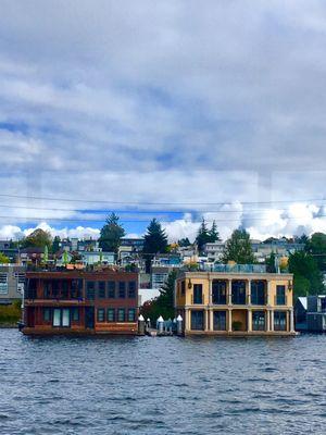 Some very nice houses on the water!