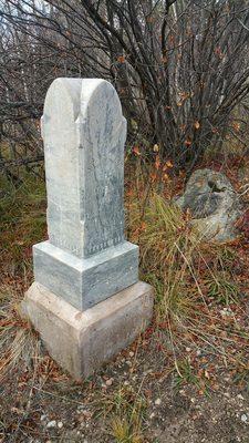 Beautiful headstones on the tour.