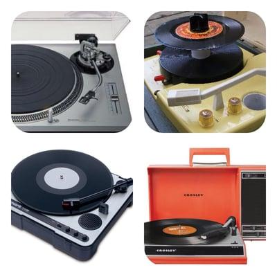 Need a record player? We've got several types.