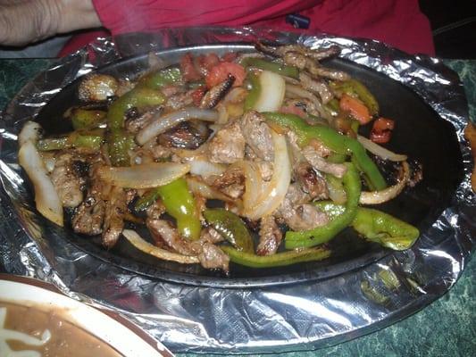 Beef fajitas!!