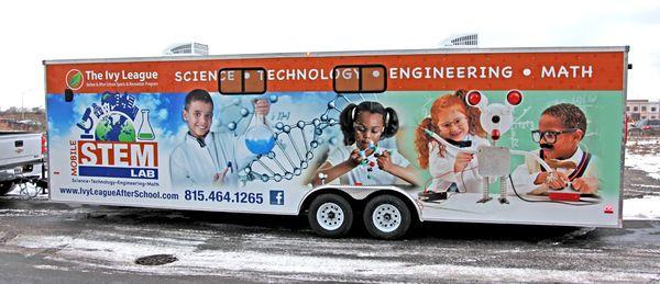 Ivy League's Mobile STEM Lab for after school STEM education.