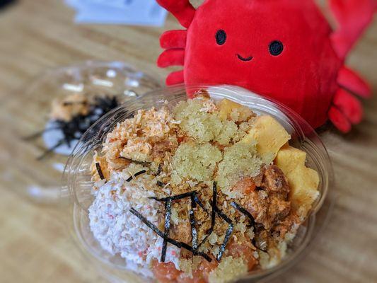 :D crabby always down for poke