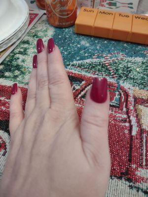 Refill and new nail polish color