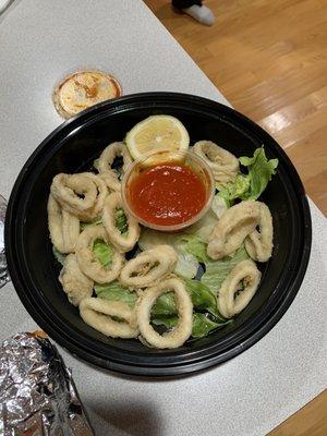 Rip off amount of Calamari