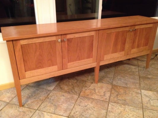 Dining Room Sideboard Credenza.  16" x 76" x 30"high