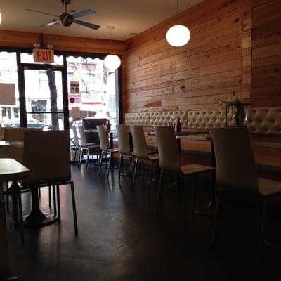 Dining area at Pita Grill on 3rd Avenue in Murray Hill