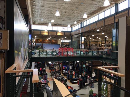 Interior from second floor