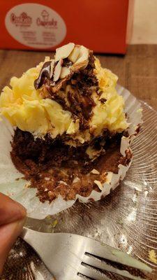 Coconut Chocolate Cupcake