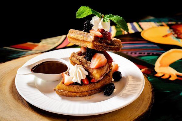 Churro Waffle
Brunch 10AM - 2PM