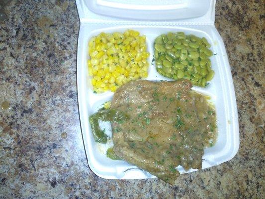 Pork chops and gravy