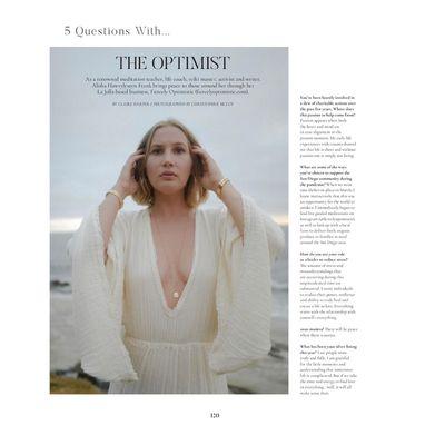 Featured as "The Optimist" in Modern Luxury || San Diego || October 2020