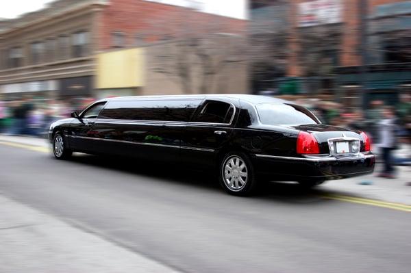 8 Passenger Black on Black Limo