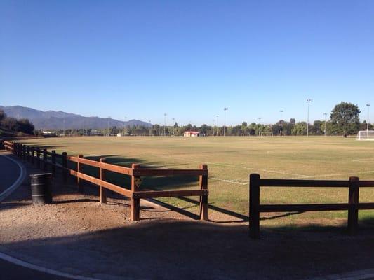 Well lighted Soccer Fields !!!