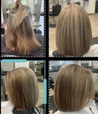 Before & after hi- lights  by Nandu ,