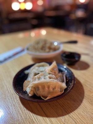 Steamed dumplings