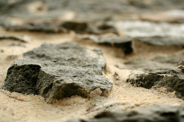 Cool stone facade