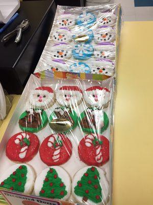 xmas cookie trays