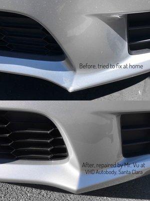 Bumper detail fixed