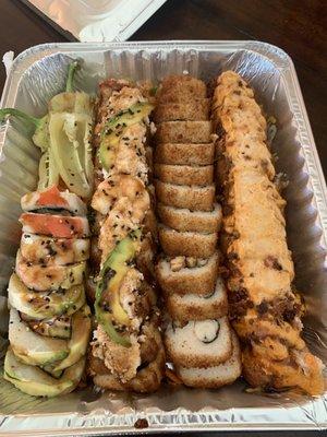 Sushi mix.