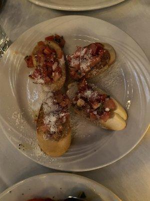 Grilled Bruschetta with Fresh Tomatoes and Basil