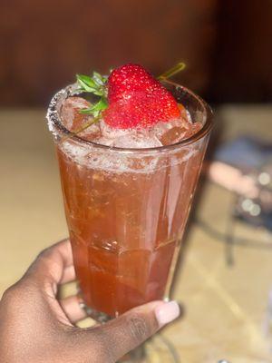 Strawberry Infused Margarita