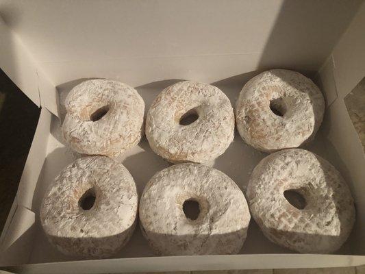 Half Dozen Powdered Donuts