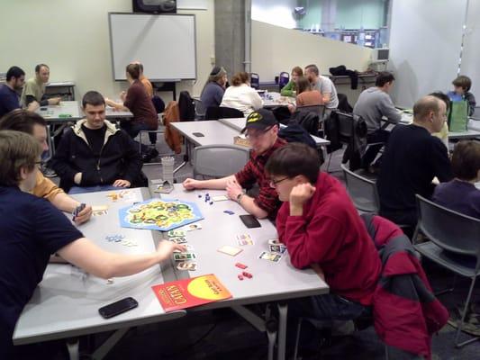 Sunday strategy game night (6pm-9pm) at Shirlington Library.